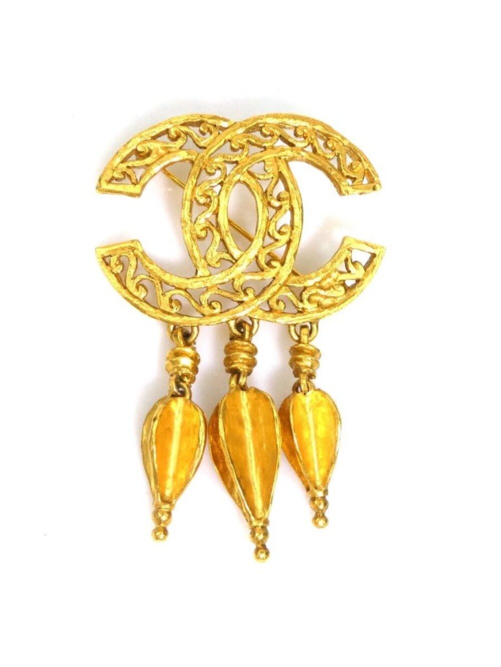 Chanel Brooch CC Logo